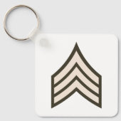 rang van sergeant der eerste klasse sleutelhanger (Voorkant)