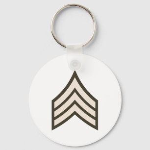 rang van sergeant der eerste klasse sleutelhanger