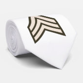 rang van sergeant der eerste klasse stropdas (Opgerold)