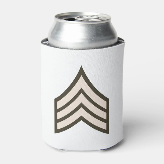 rang van sergeant-majoor blikjeskoeler (Blikje Voorkant)
