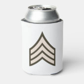 rang van sergeant-majoor blikjeskoeler (Blikje Achterkant)