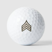 rang van sergeant-majoor golfballen (Voorkant)