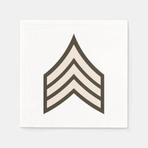 rang van sergeant-majoor servet