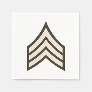 rang van sergeant-majoor servet