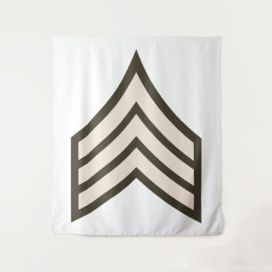 rang van sergeant-majoor wandkleed