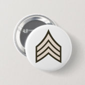 rang van sergeant ronde button 5,7 cm (Voorkant /achterkant)