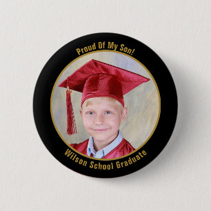 Rang van uw Afstuderen foto-Button Ronde Button 5,7 Cm