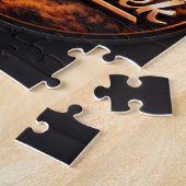 Range geek western stijl logo legpuzzel (Zijkant)