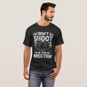 Range Safety Officer Rifle Shooting Range Pistool T-shirt (Voorkant volledig)