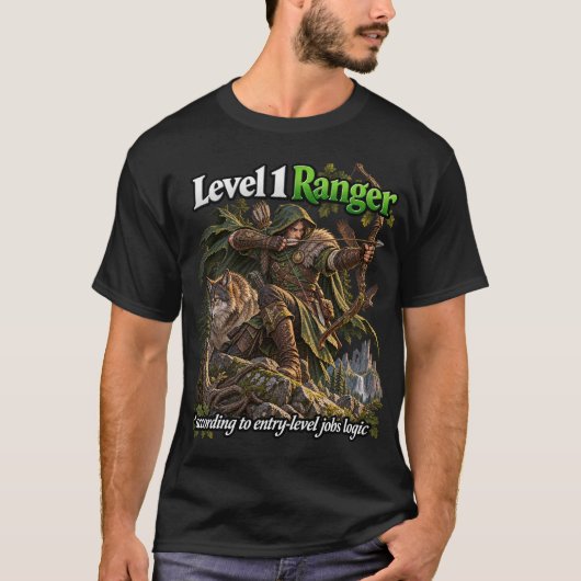 Rangeerder voor beginners t-shirt (Voorkant)