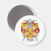 Rangel Family Crest Magneet (Voorkant / Achterkant)