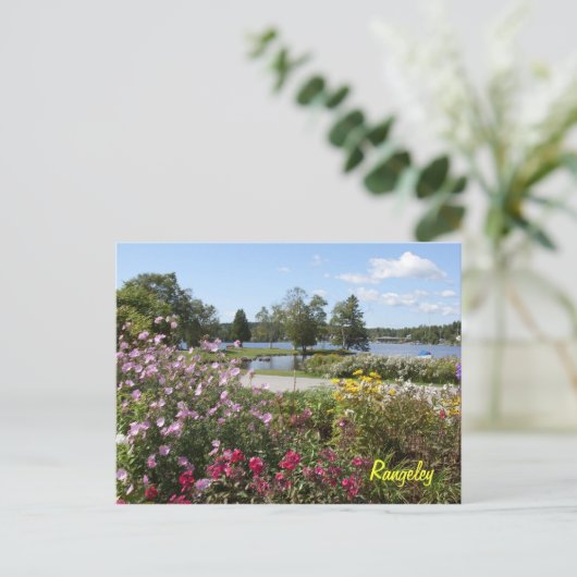 Rangeley Lakes briefkaart (Staand voorkant)