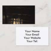 Rangen en watervallen visitekaartje (Voorkant / Achterkant)