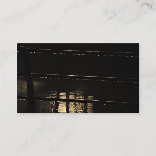 Rangen en watervallen visitekaartje (Voorkant)