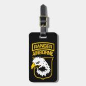 Ranger Airborne Eagle Patch Bagagelabel (Voorkant verticaal)
