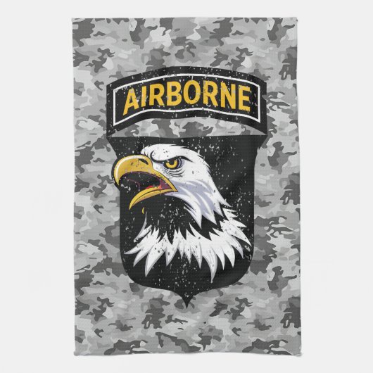 Ranger Airborne Eagle Patch Theedoek (Verticaal)