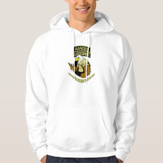 RANGER AIRBORNE: "Nu doe je het beste" Hoodie (Voorkant)