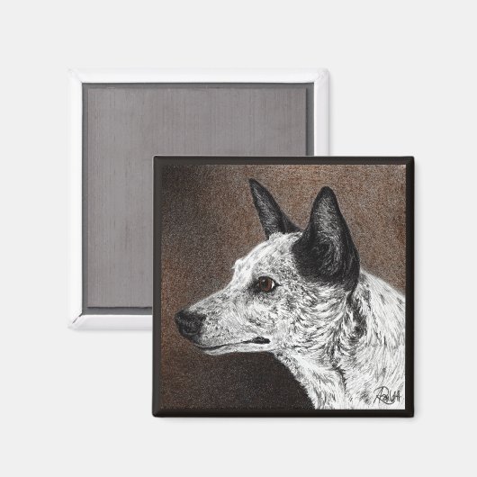 Ranger - Cattle Dog Magnet (Voorkant / Achterkant)