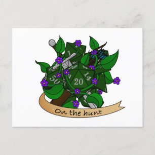 Ranger Dice Design Aankondigingskaart