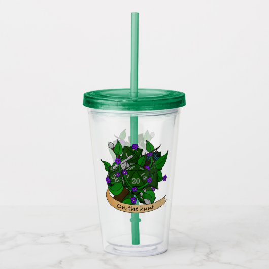 Ranger Dice Design Acryl Drinkbeker (Voorkant)