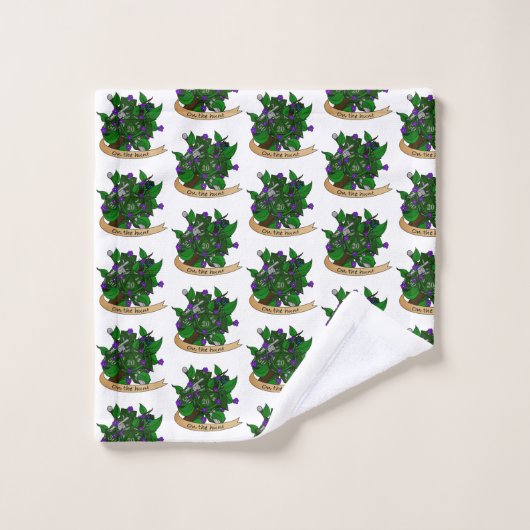 Ranger Dice Design Bad Handdoek (Wasdoekje)