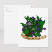 Ranger Dice Design Briefkaart (Voorkant / Achterkant)