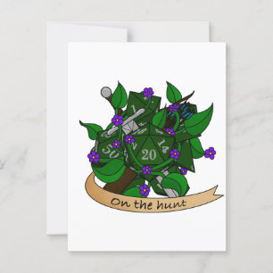 Ranger Dice Design Briefkaart