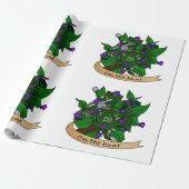 Ranger Dice Design Cadeaupapier (Uitgerold)