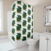 Ranger Dice Design Douchegordijn (In situ)