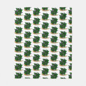Ranger Dice Design Fleece Deken (Voorkant)