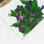 Ranger Dice Design Fleece Deken (Hoek)