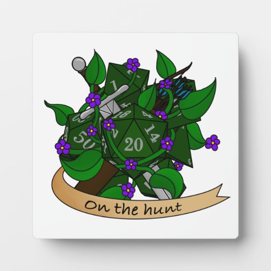 Ranger Dice Design Fotoplaat (Voorkant)
