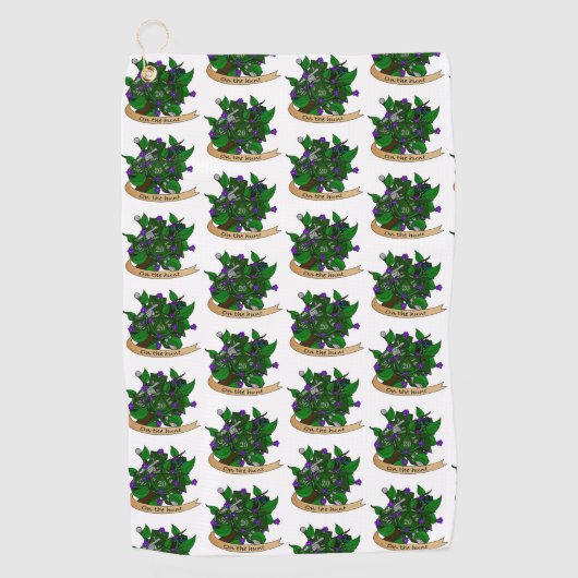 Ranger Dice Design Golfhanddoek (Voorkant)