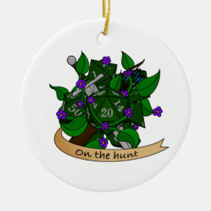 Ranger Dice Design Keramisch Ornament