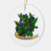 Ranger Dice Design Keramisch Ornament (Links)