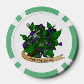 Ranger Dice Design Poker Chips (Achterkant)