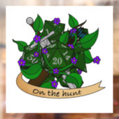 Ranger Dice Design Raamsticker (Vel 2)