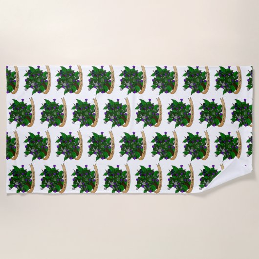 Ranger Dice Design Strandlaken (Voorkant)