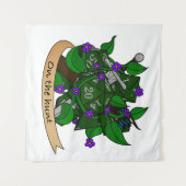 Ranger Dobbelsteen Ontwerp Wandkleed (Voorkant (horizontaal))