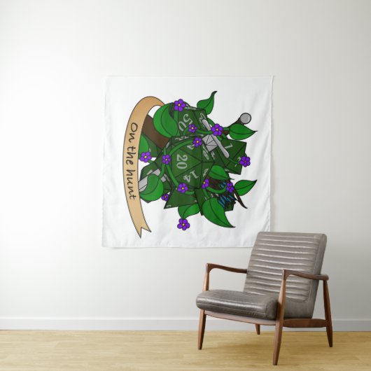 Ranger Dobbelsteen Ontwerp Wandkleed (In Situ (horizontaal))