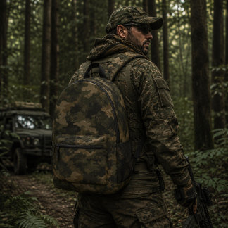 Ranger Elite Woodland Camouflagepatroon Bedrukte Rugzak