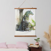 Ranger en zijn Dragon Hangend Wandkleed (Slaapkamer)