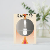 Ranger Exploratie & Fotografie van de Maan Briefkaart (Staand voorkant)