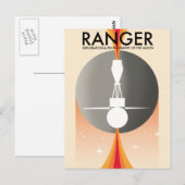 Ranger Exploratie & Fotografie van de Maan Briefkaart (Voorkant / Achterkant)