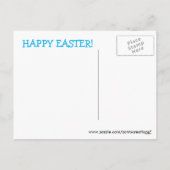 Ranger Het Stomme Konijn Pasen Ansichtkaart Feestdagenkaart (Achterkant)