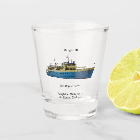 Ranger III shotglas Shot Glas (Voorkant)