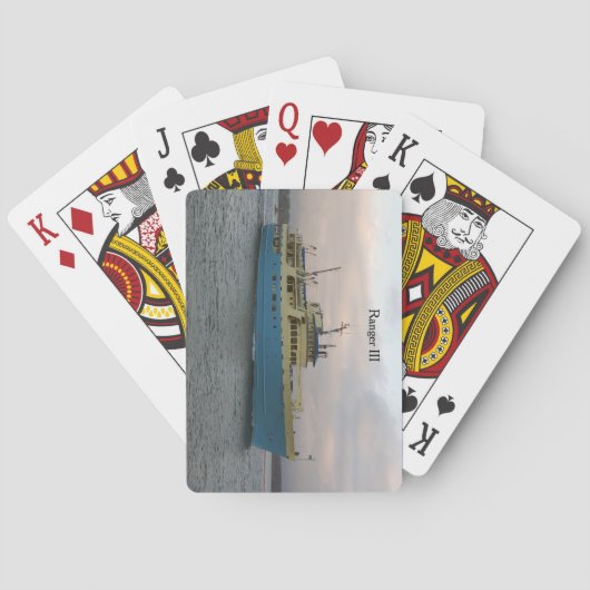 Ranger III-speelkaarten Pokerkaarten (Achterkant)