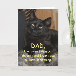 Ranger Kat met Vaderdag van Kind Kaart