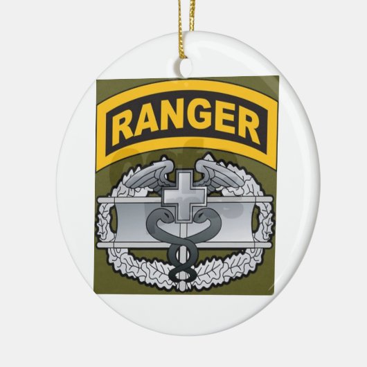 Ranger Medic Keramisch Ornament (Links)