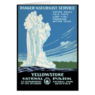 Ranger Naturalist Service Yellowstone Post